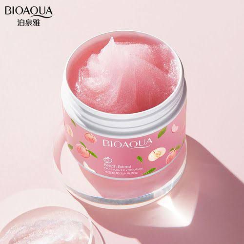 Bioaqua Peach Extract Fruit Acid Exfoliating Face Gel Cream 110g/140g