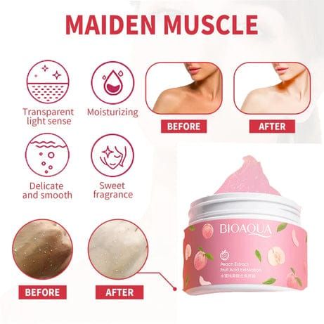 Bioaqua Peach Extract Fruit Acid Exfoliating Face Gel Cream 110g/140g View Gallery - Pakistan