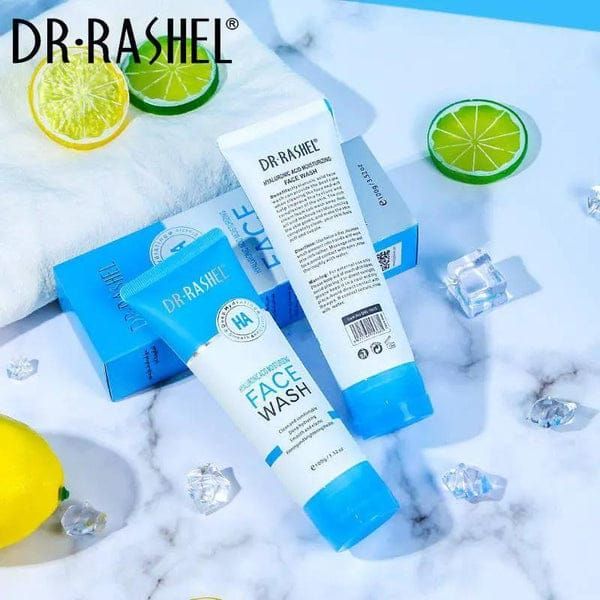 Dr.Rashel Hyaluronic Acid Hydrating Moisturizing and Smooth Face Wash - 100g View Gallery - Pakistan