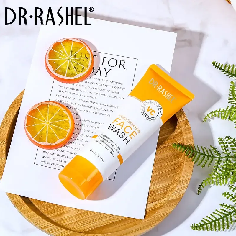 DR RASHEL Vitamin C Brightening Face Wash | Brightening Lightening Facial Clean - 100g View Gallery - Pakistan