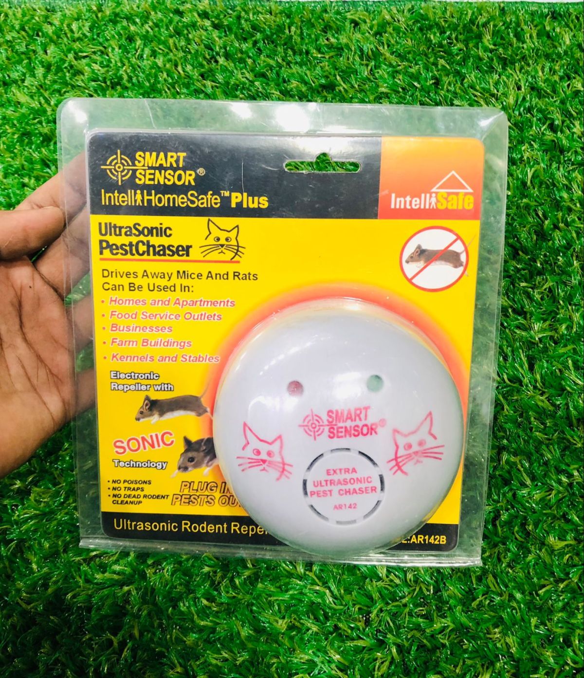 (round shape) Super Ultrasonic Mouse &amp; Mosquito Repeller for Homes And Apartments View Gallery - Pakistan