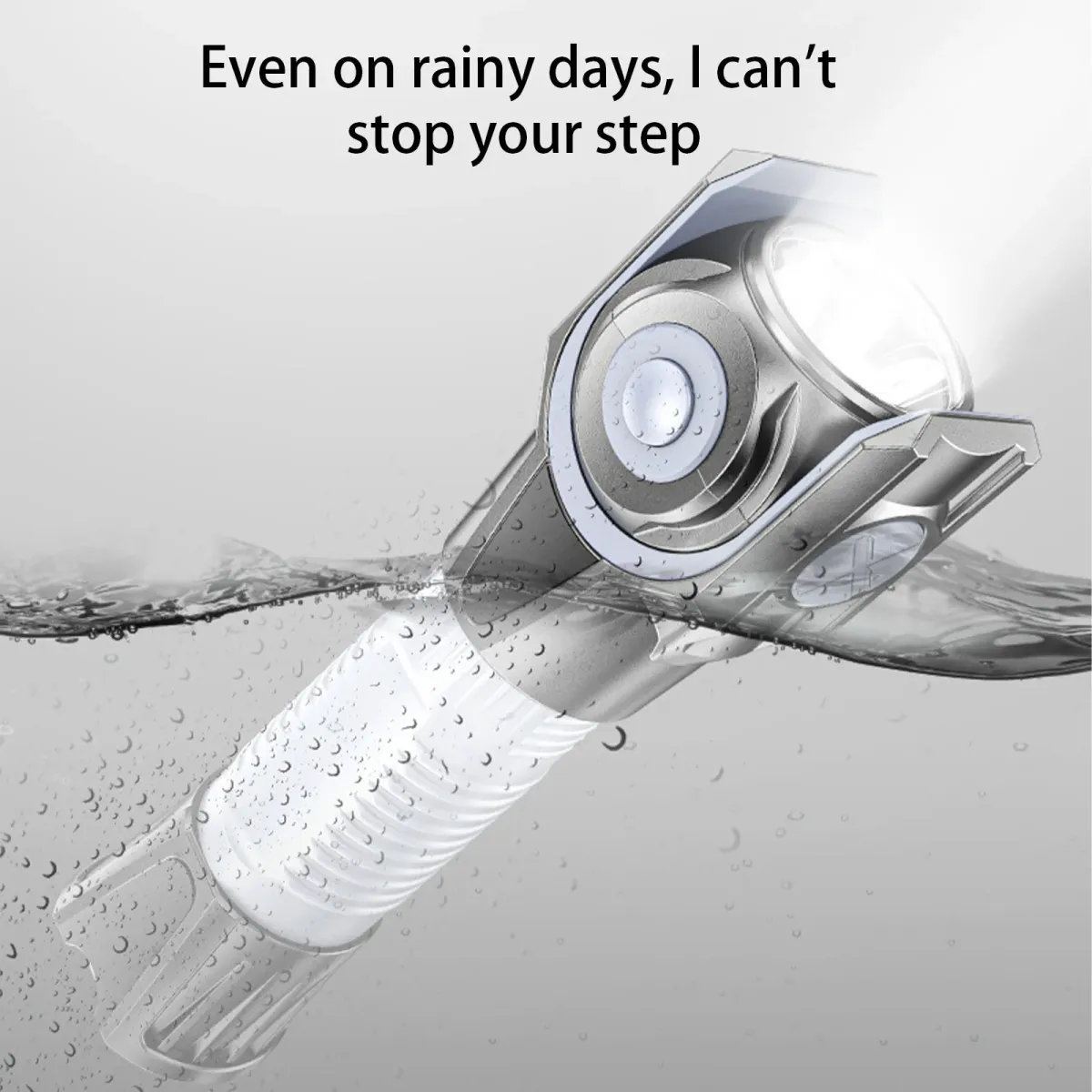 360 Degree Rotating Flashlight Outdoor Led Flashlight Rechargeable Torch for Camping Outdoor Emergency Use View Gallery - Pakistan