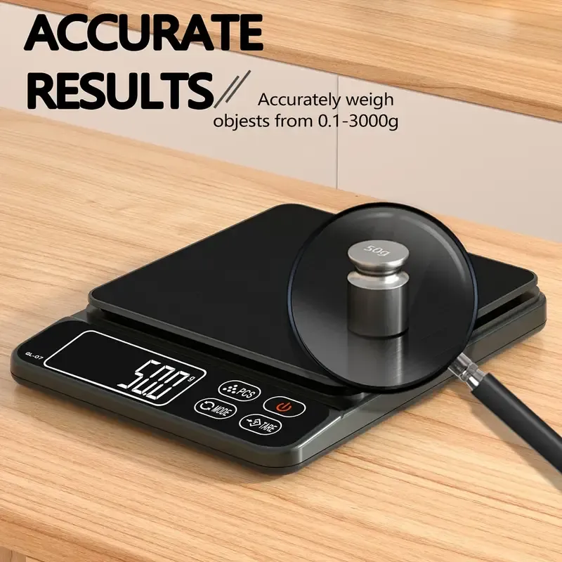 Precise Escort Digital Kitchen Scale with LCD Display - GL-01 View Gallery - Pakistan