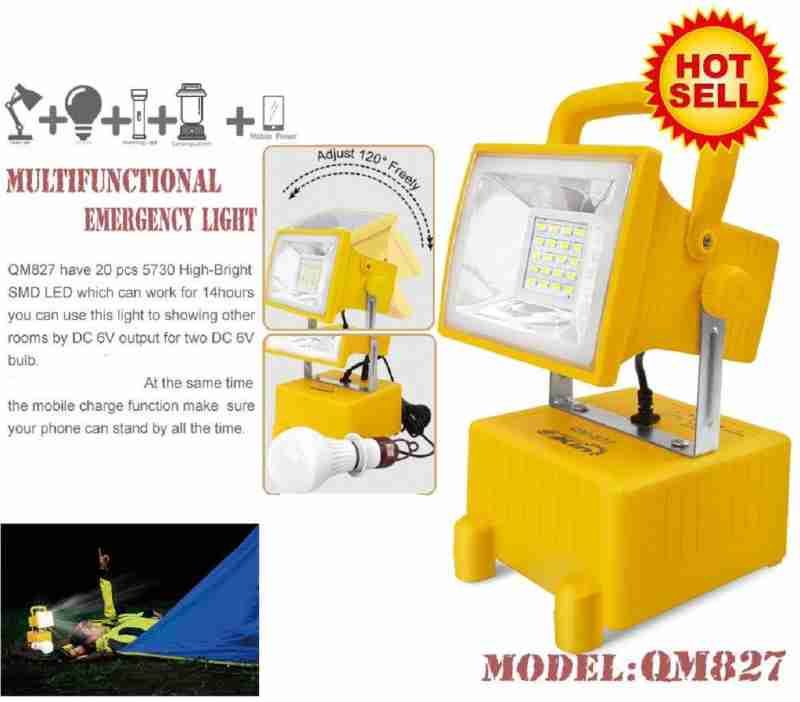 Soxin Qm - 827 Rechargeable Portable Emergency Led light View Gallery - Pakistan