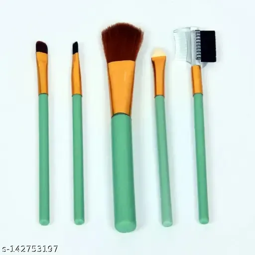 pack of 5 Electra Portable Soft Makeup Brush Set (Random Colors) View Gallery - Pakistan