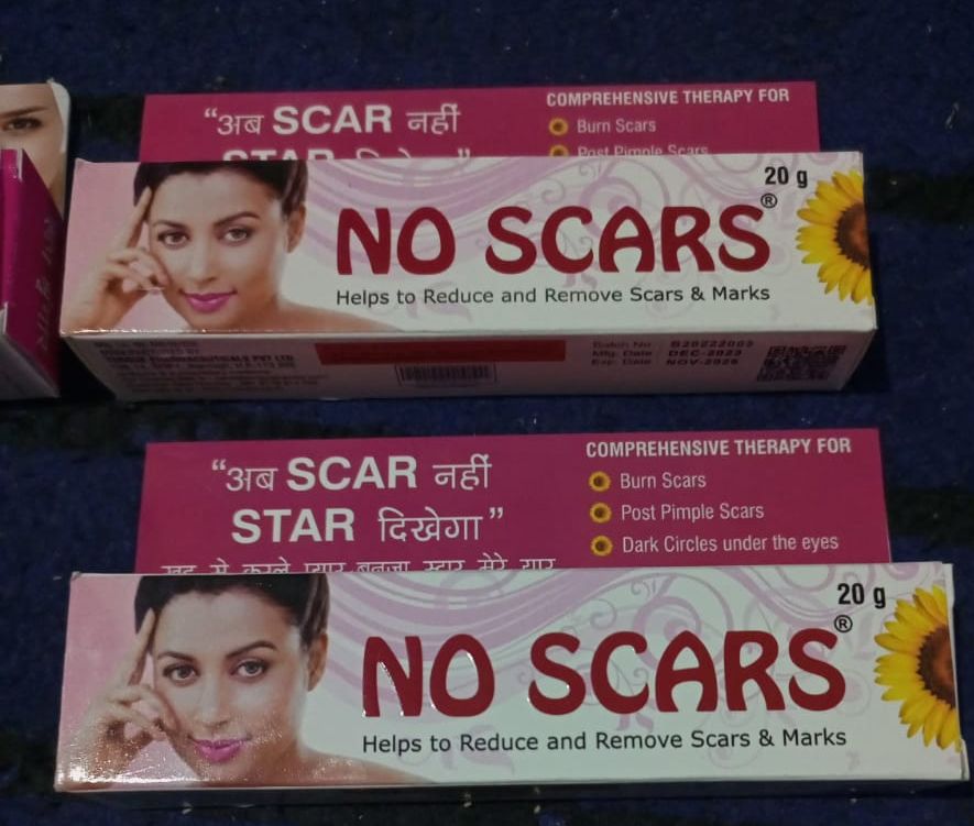 No Scars Face Cream, Packaging Size:  20gm View Gallery - Pakistan