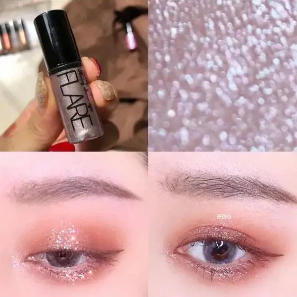 6 PCs set Liquid Glitter Eyeliner, Metallic Shimmer Glitter Eyeshadow, Long Lasting Waterproof Sparkling Eyeliner Eye Shadow View Gallery - Pakistan