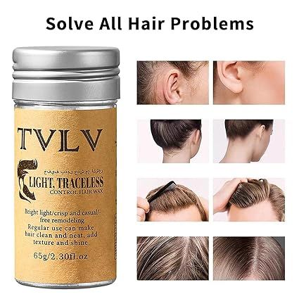 TVLV Hair Wax Stick Broken Hair Finishing Styling Stick for Broken Hair, Wigs, Edge Control - Styling Wax for Fly Away &amp; Edge Frizz Hair View Gallery - Pakistan