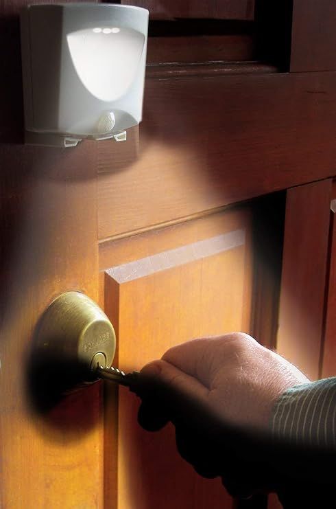 Indoor and Outdoor LED Motion and Light Sensor Activated - Wireless - Battery Powered - Night Light (Imported) View Gallery - Pakistan