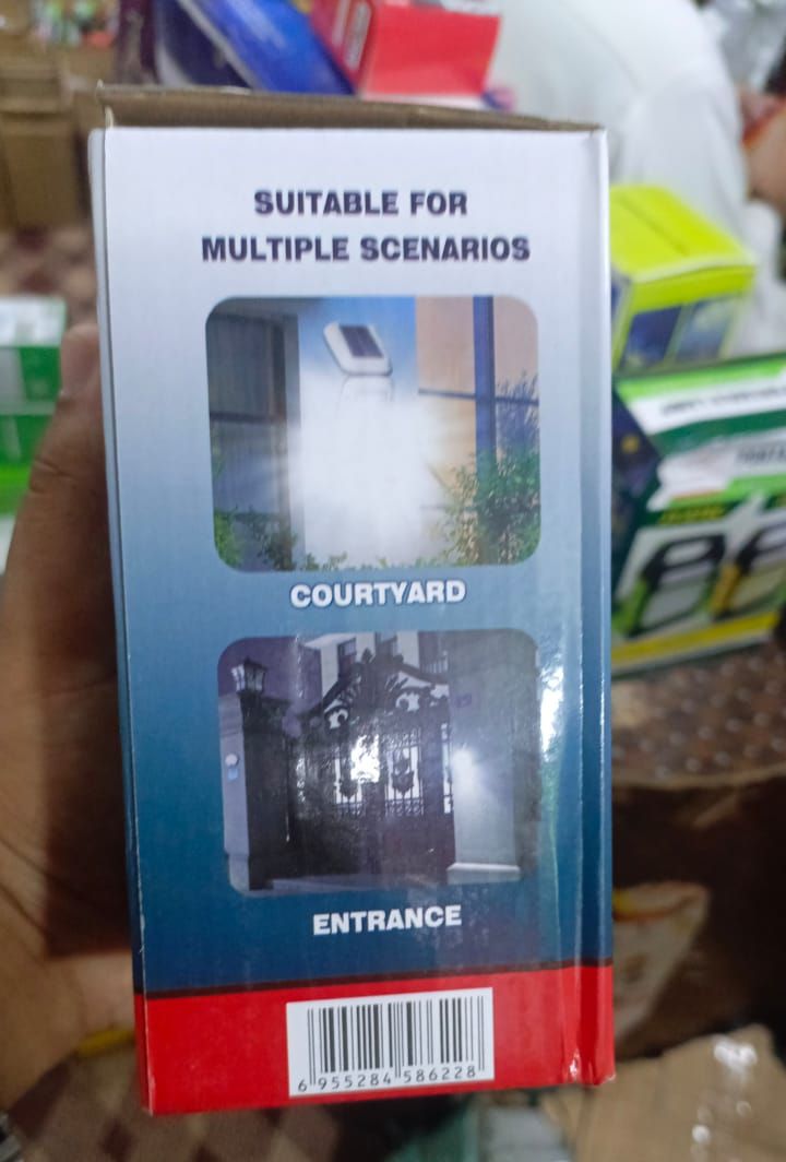 Waterproof Solar induction wall lamp | Outdoor Night Light View Gallery - Pakistan