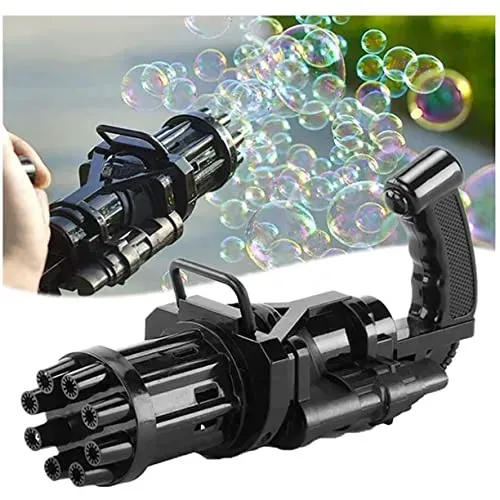 Automatic Bubble Gun For Kids | Water Gatling Play Gun for Boys &amp;amp; Girls (Random color)