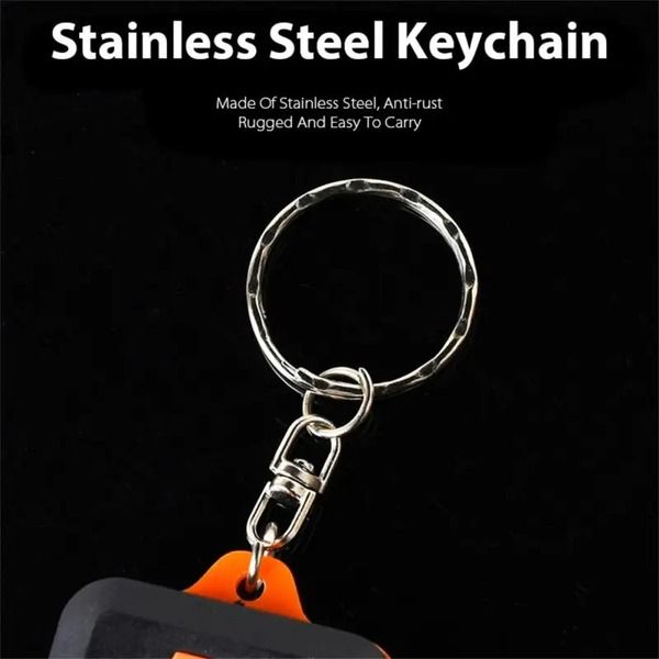 Portable Mini COB LED Keychain / Multifunctional square key light (random color) View Gallery - Pakistan