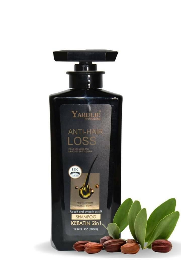 YARDLIE - 2 IN 1 ANTI HAIR LOSS (KERATIN + SHAMPOO) 500ml View Gallery - Pakistan