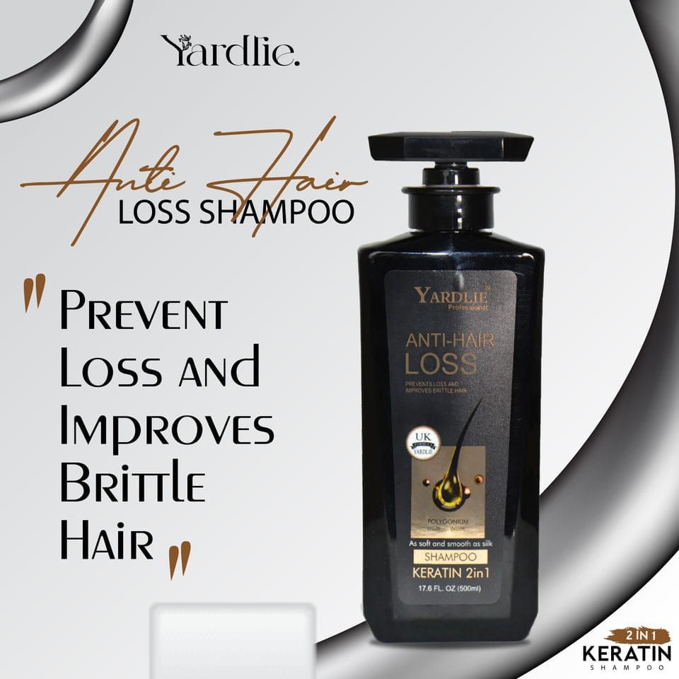 YARDLIE - 2 IN 1 ANTI HAIR LOSS (KERATIN + SHAMPOO) 500ml View Gallery - Pakistan