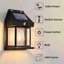 Single Tungston Solar sensor Light  (random color) View Gallery - Pakistan