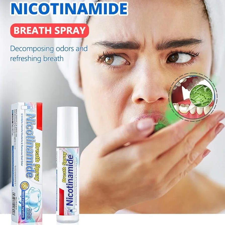 (pack of 2)  Mouth Spray | 20ml Natural Breath Freshener Portable - Mouth Freshener Spray (random) View Gallery - Pakistan