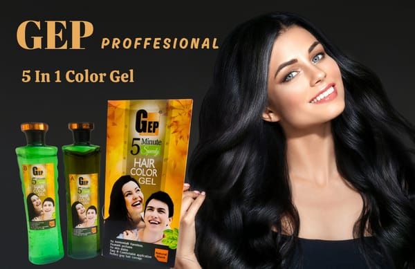 GEP PROFESSIONAL 5 MIN SPEEDY HAIR COLOR GEL 2 BOTTLE 1000 ML View Gallery - Pakistan