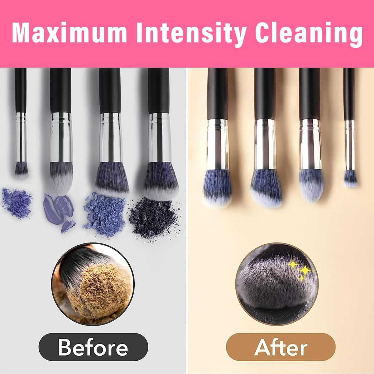 Makeup Brush Cleaner Machine, Electric Makeup Brush Cleaner(random color) View Gallery - Pakistan