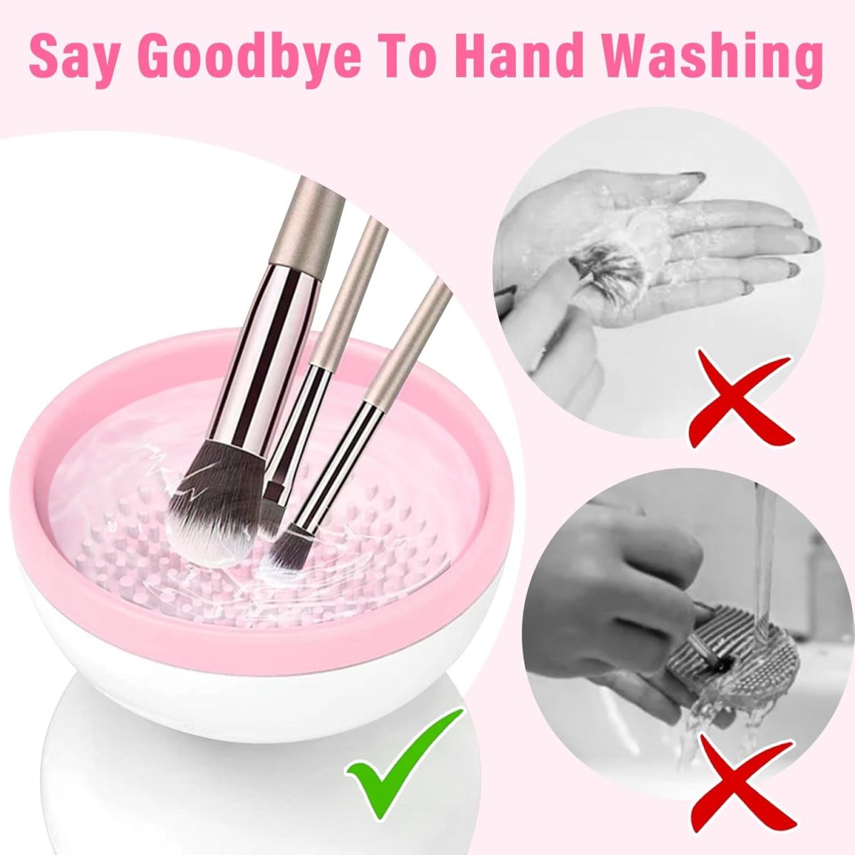 Makeup Brush Cleaner Machine, Electric Makeup Brush Cleaner(random color) View Gallery - Pakistan