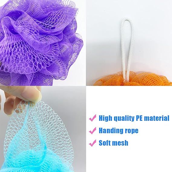 Body Wash Puff Sponge Pack (random color) View Gallery - Pakistan