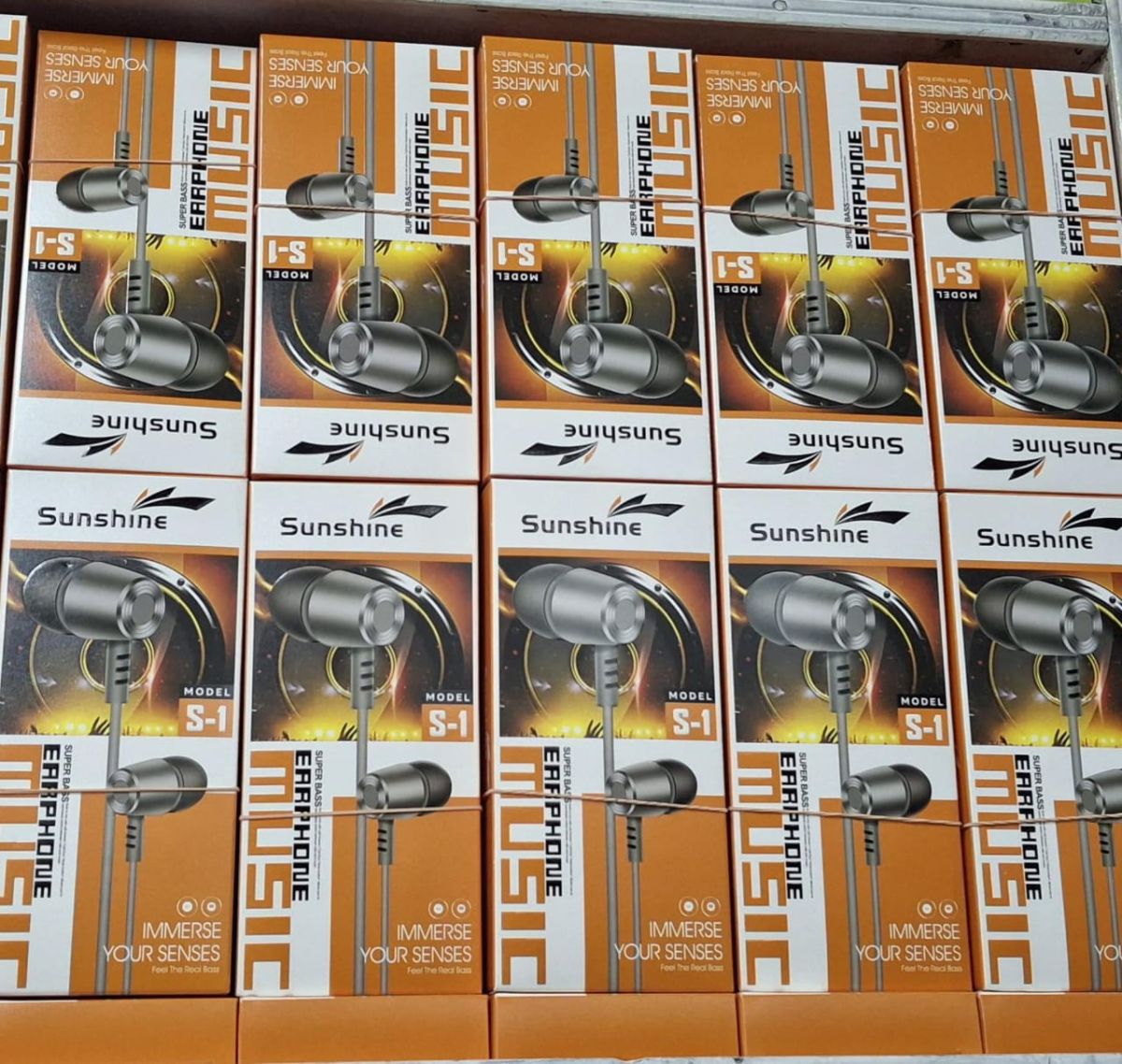 Sunshine S-1 Super Bass Music Earphone for Mobile Phones View Gallery - Pakistan