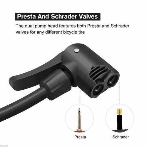 High Pressure Foot Air Pump Heavy Duty Foot Pump for Bike, Ball, Scooter, Car, Inflatable Toys, Mini Pump - Random Color View Gallery - Pakistan