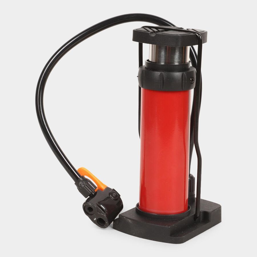 High Pressure Foot Air Pump Heavy Duty Foot Pump for Bike, Ball, Scooter, Car, Inflatable Toys, Mini Pump - Random Color View Gallery - Pakistan