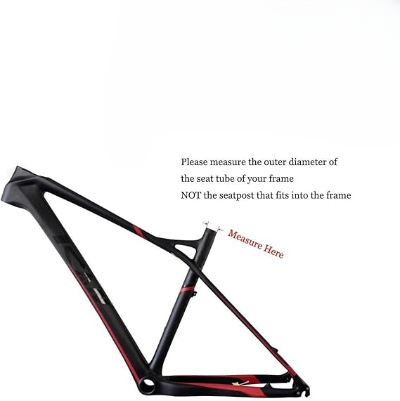 Bicycle Seat Post Clamp | Bike Seat Rod Lock (black) View Gallery - Pakistan