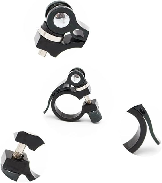 Bicycle Seat Post Clamp | Bike Seat Rod Lock (black) View Gallery - Pakistan