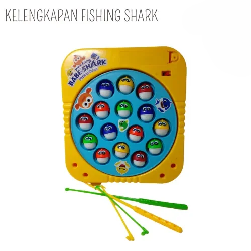 Babe Shark Fishing Game Fish Catching Kids Play Set (Random color) View Gallery - Pakistan