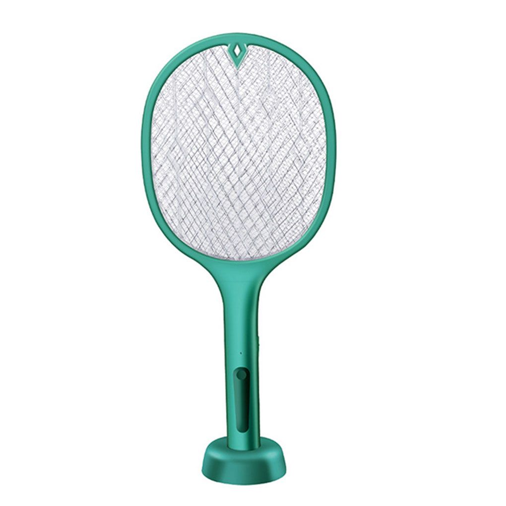 Mosquito Racket Electric Fly Swatter Powerful USB Rechargeable Grid 3-Layer Mesh Home Fly Killer Lamp (random color) View Gallery - Pakistan