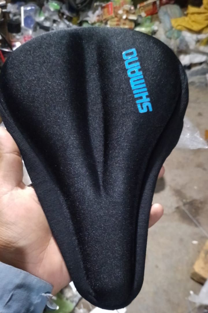 Seat Cover Shimano for Bicycle, Gel Padded, Saddle Soft Cushion, Breathable View Gallery - Pakistan