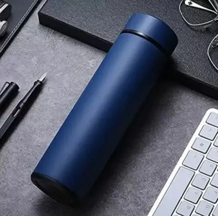 Temperature Display Vacuum Insulated Water Bottle Thermo Flask Made of Premium Stainless Steel Coffee Cup (Random Color) View Gallery - Pakistan