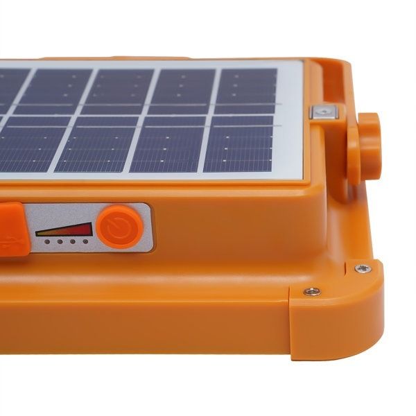 Outdoor LED Flood Light with Solar Panels (model D08L) View Gallery - Pakistan