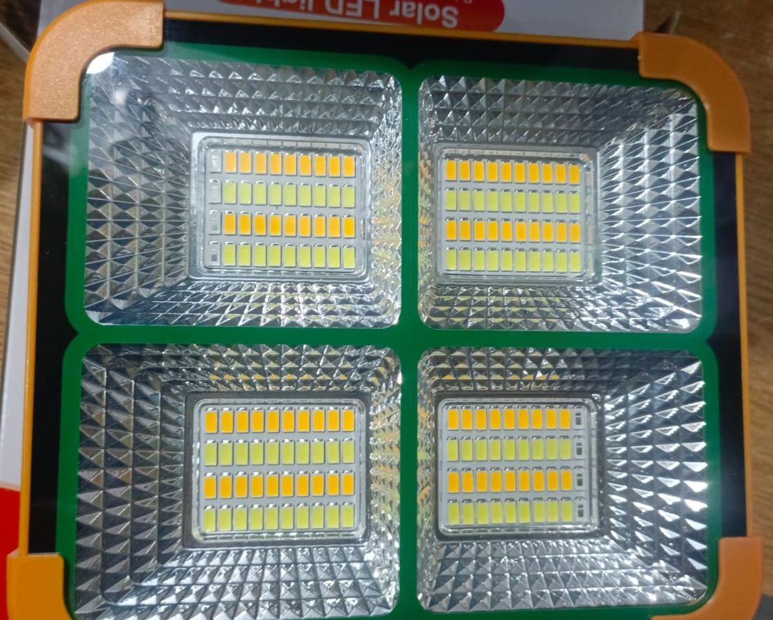 Outdoor LED Flood Light with Solar Panels (model D08L) View Gallery - Pakistan