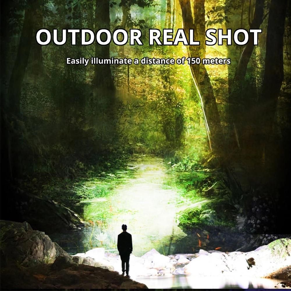 Headlamp Rechargeable Powerful Head Lamp with Built-in Battery Outdoor Camping Headlight Head Flashlight Head Light View Gallery - Pakistan