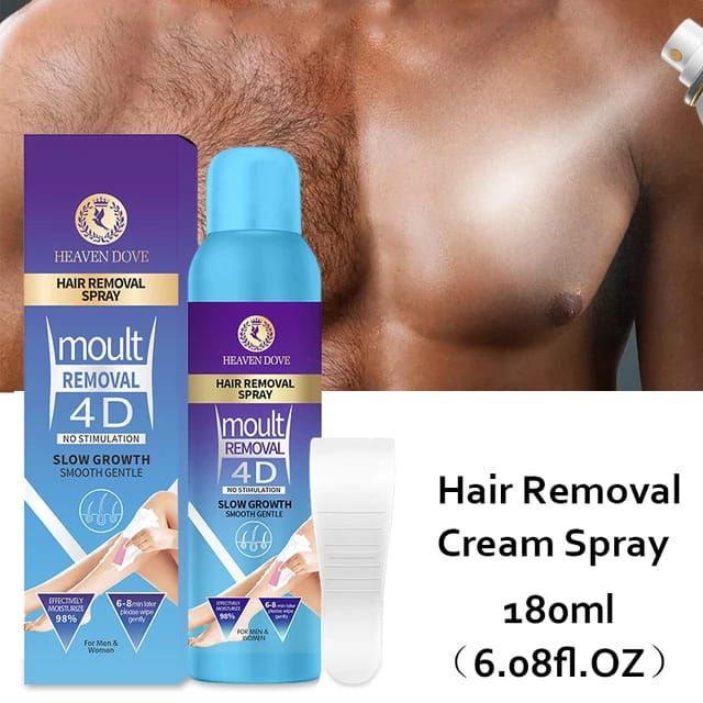 Heaven Dov Hair Removal Spray Moult Removal 4D Slow Growth (180ml) View Gallery - Pakistan