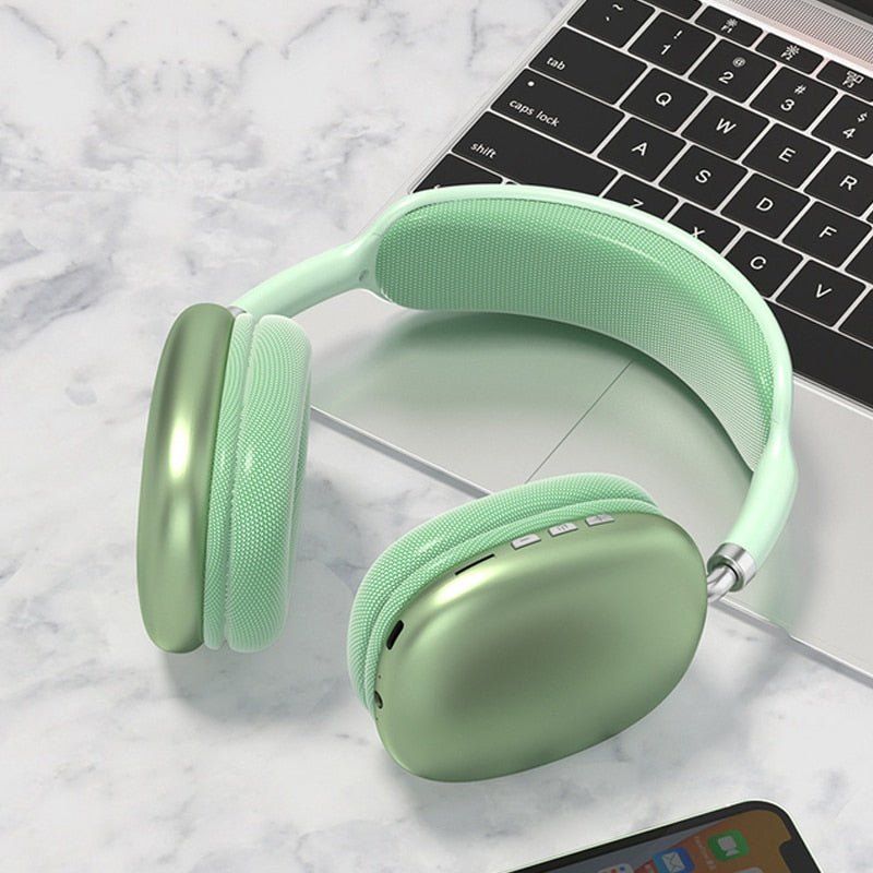 p9 pro max Wireless Bluetooth Headphones - Random colors View Gallery - Pakistan