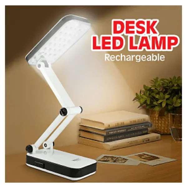 DP Led Light Rechargeable and Fashionable Folding Design SMD LED Desk Lamp Led Dual Purpose