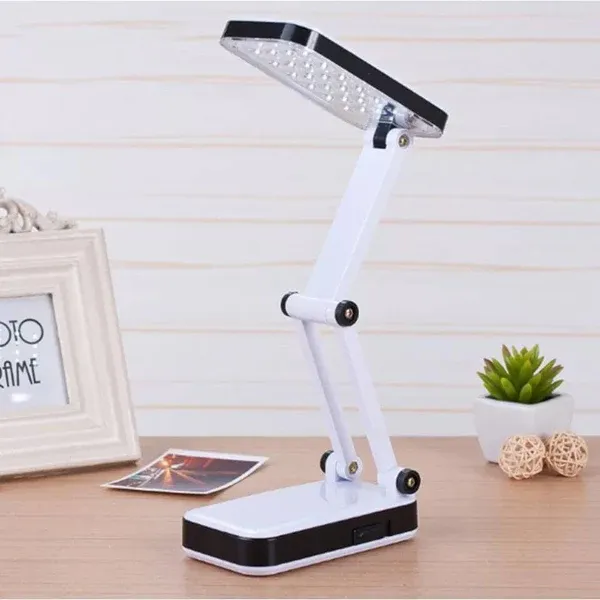DP Led Light Rechargeable and Fashionable Folding Design SMD LED Desk Lamp Led Dual Purpose View Gallery - Pakistan
