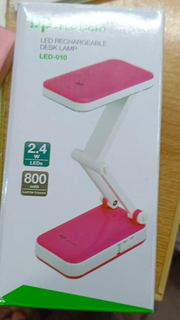 DP Led Light Rechargeable and Fashionable Folding Design SMD LED Desk Lamp Led Dual Purpose View Gallery - Pakistan