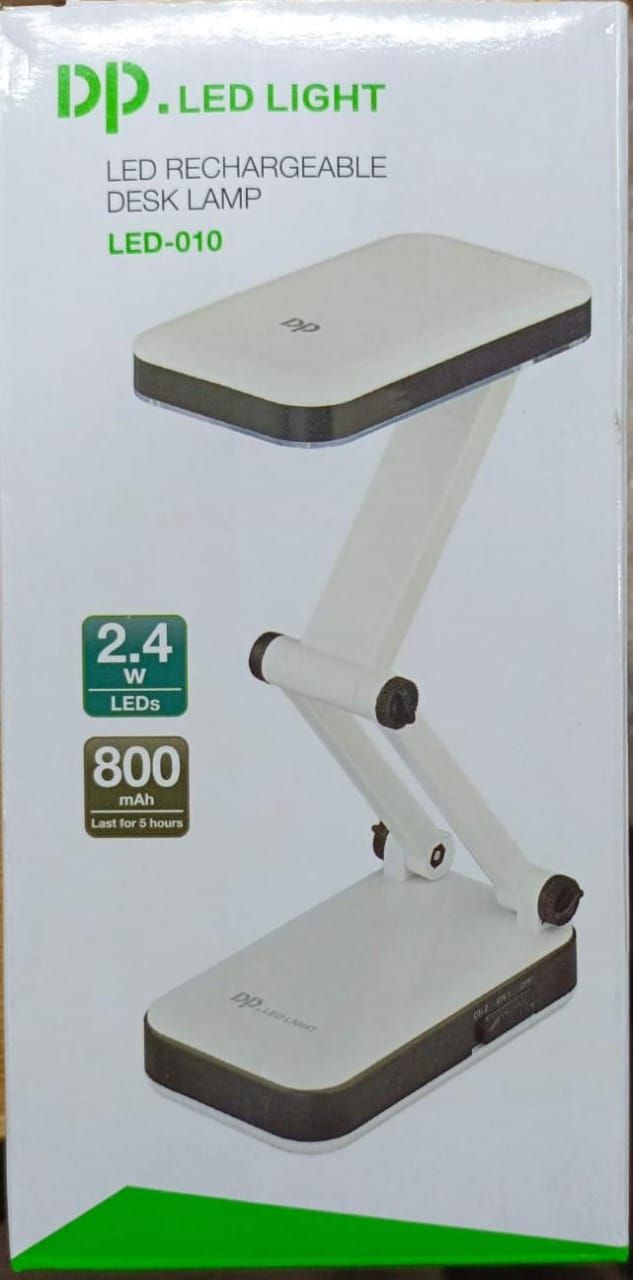 DP Led Light Rechargeable and Fashionable Folding Design SMD LED Desk Lamp Led Dual Purpose View Gallery - Pakistan