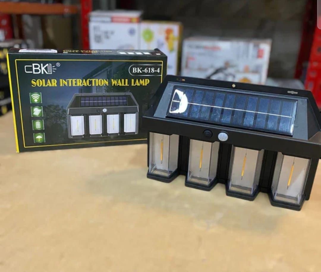 Solar Interaction Wall Lamp BK-618-4