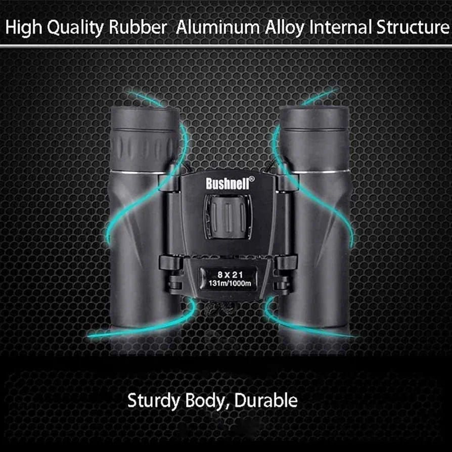 Telescope Compact Folding Binoculars with BAK4 Prism,HD Professional Vision Clear Bird Watching Binoculars for Kids View Gallery - Pakistan