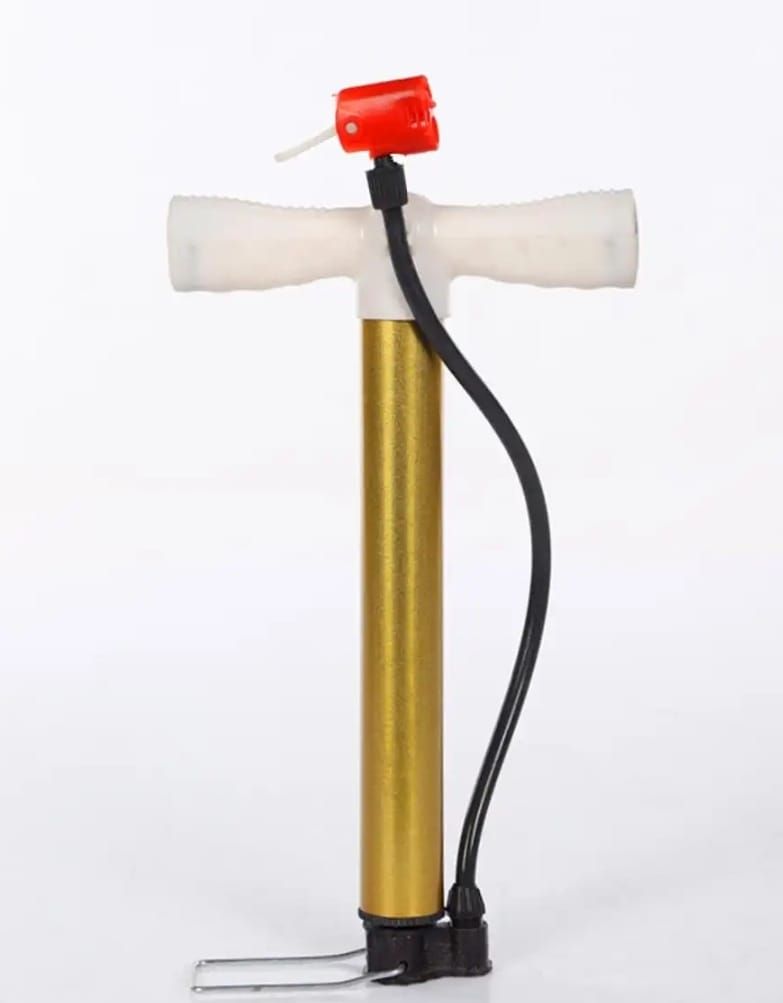 Portable Mini Hand Air Pump for Cycle Bicycle, Bike, Car and Football Hand Ball Inflator View Gallery - Pakistan