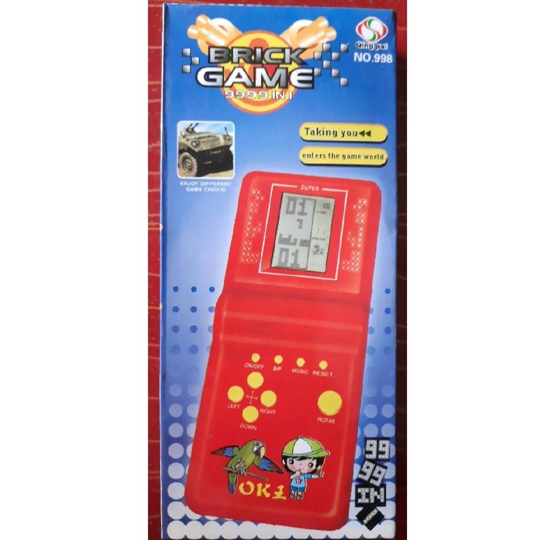 Brick Game on Original Model No 998 Video Game Toy Gift for Kids/ Children View Gallery - Pakistan