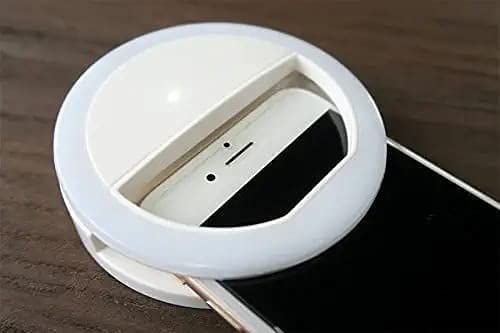 Portable LED Ring Selfie Light Smartphones Tablets Enhancing Ring Light for Photography View Gallery - Pakistan