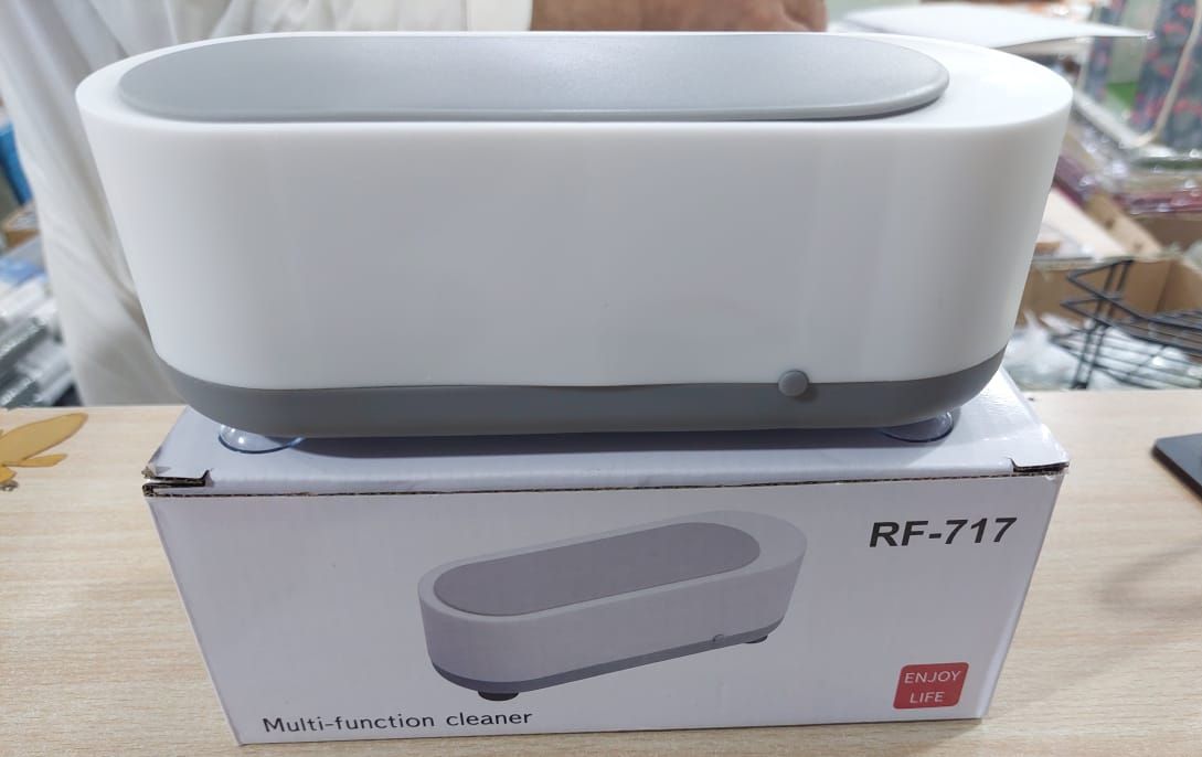 Ultrasonic Cleaner Jewelry Watch Eye Glasses Ring Makeup Brush Cleaning Machine (Random color) View Gallery - Pakistan
