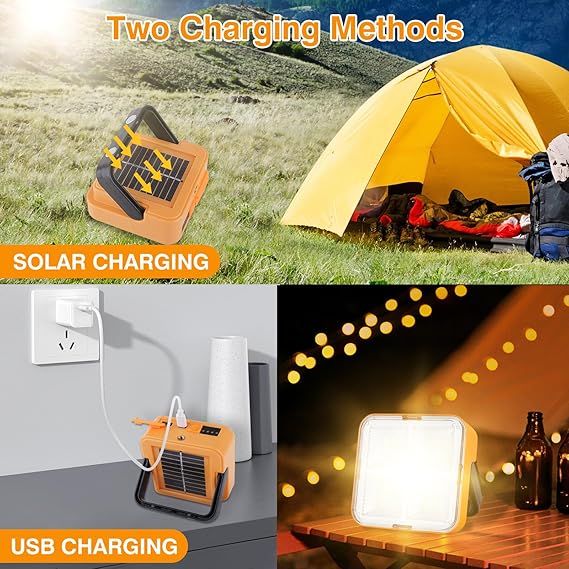 Small Solar-Powered LED Camping &amp; Outdoor Lantern With Super Long Endurance, Suitable For Tent And Emergency Use, Can Be Charged And Hung Up (Random color) View Gallery - Pakistan