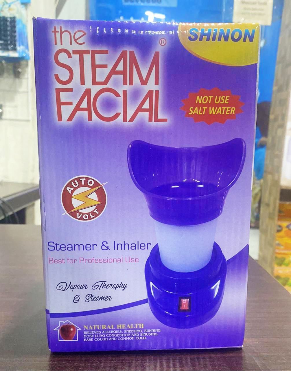 Shinon – The Steam Facial – Steamer And Inhaler For Blocked Nose View Gallery - Pakistan